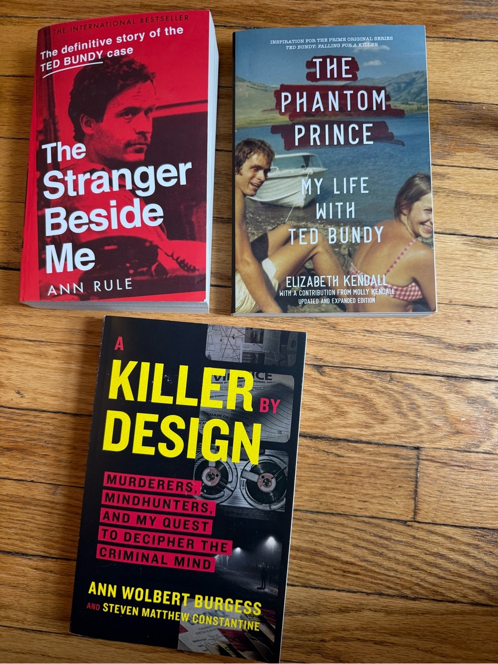 Set of 3 Books: True Crime/Ted Bundy